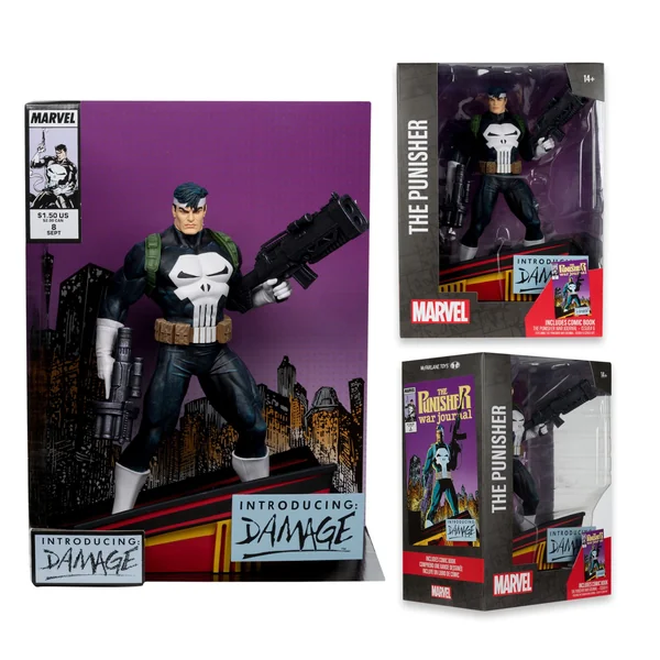 The Punisher statuette PVC 1/6 The Punisher War Journal #8 Marvel Collection McFarlane Toys 26 cm