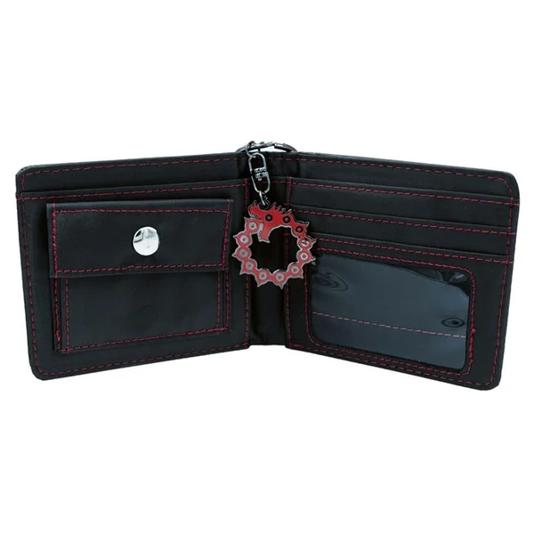THE SEVEN DEADLY SINS - PCK WALLET + KEYRING "EMBLEME" *