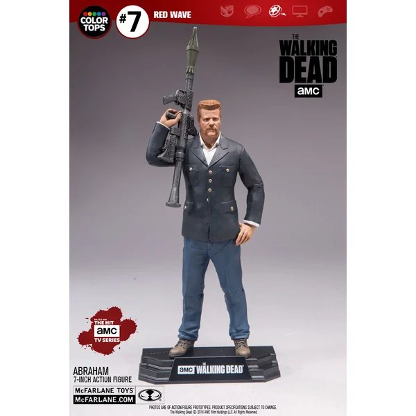 THE WALKING DEAD (TV): ABRAHAM FORD (Color Tops) - figurine articulée 16.5 cm