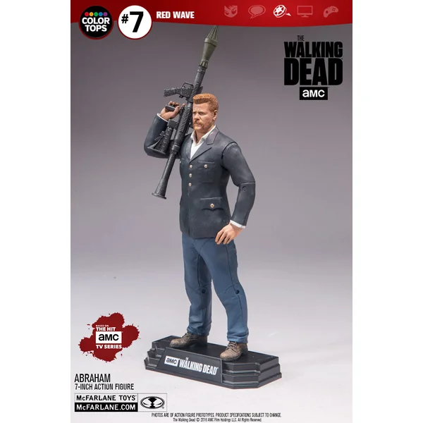 THE WALKING DEAD (TV): ABRAHAM FORD (Color Tops) - figurine articulée 16.5 cm