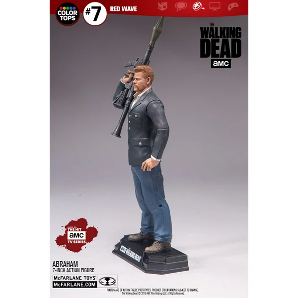 THE WALKING DEAD (TV): ABRAHAM FORD (Color Tops) - figurine articulée 16.5 cm