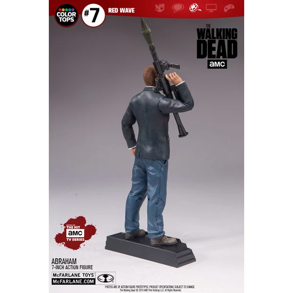 THE WALKING DEAD (TV): ABRAHAM FORD (Color Tops) - figurine articulée 16.5 cm