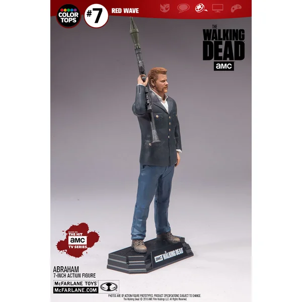 THE WALKING DEAD (TV): ABRAHAM FORD (Color Tops) - figurine articulée 16.5 cm