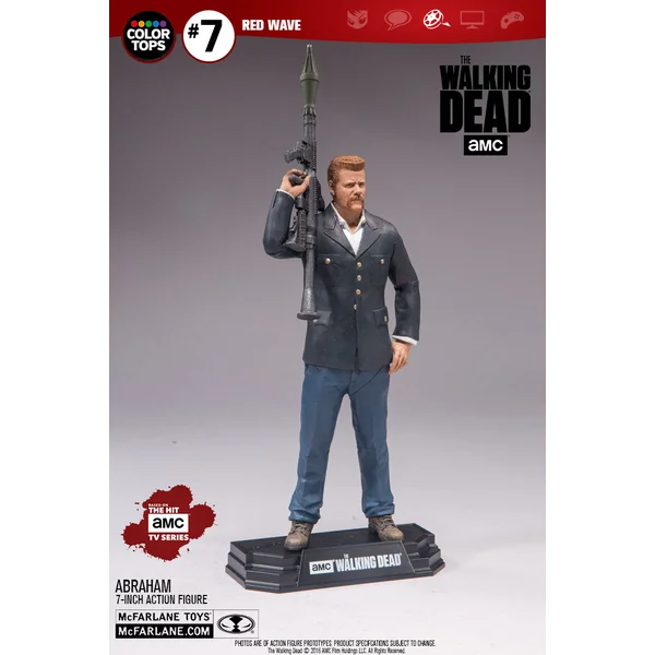 THE WALKING DEAD (TV): ABRAHAM FORD (Color Tops) - figurine articulée 16.5 cm