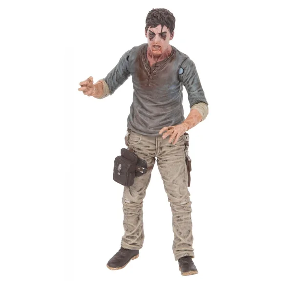 THE WALKING DEAD (TV): CELL BLOCK FLU WALKER - figurine articulée 13 cm (série 7)