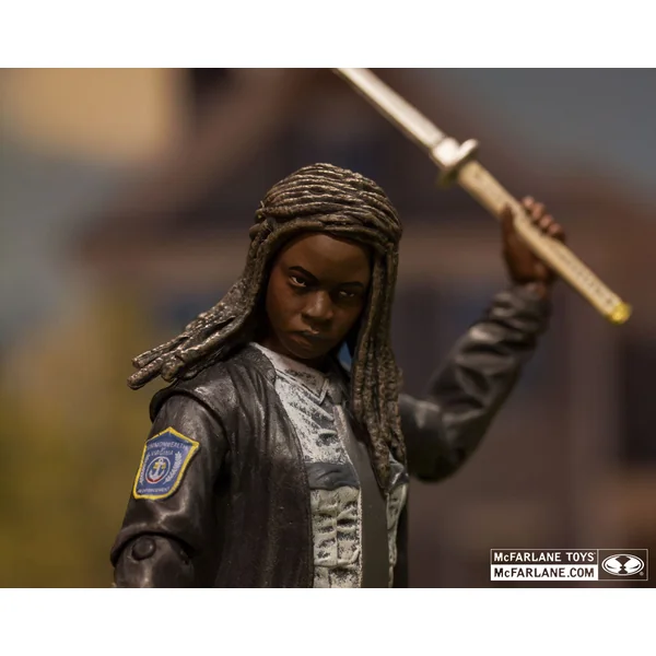 THE WALKING DEAD (TV): MICHONNE - figurine articulée 13 cm (série 9)