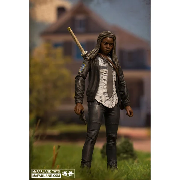 THE WALKING DEAD (TV): MICHONNE - figurine articulée 13 cm (série 9)
