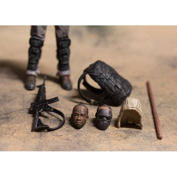THE WALKING DEAD (TV): MORGAN - figurine articulée 13 cm (série 8)