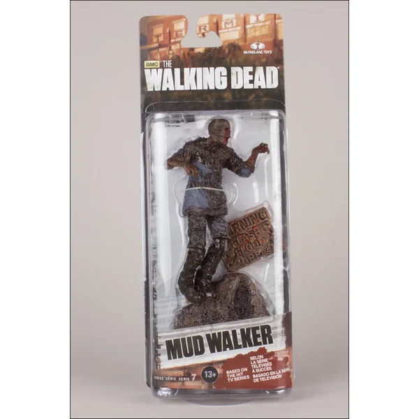 THE WALKING DEAD (TV): MUD WALKER - figurine articulée 13 cm (série 7)