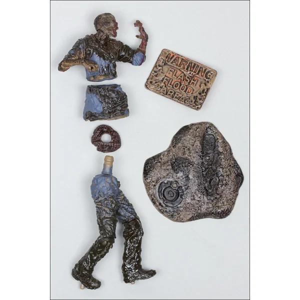 THE WALKING DEAD (TV): MUD WALKER - figurine articulée 13 cm (série 7)