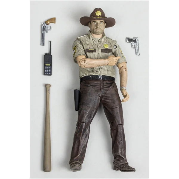 THE WALKING DEAD (TV): RICK GRIMES - figurine articulée 13 cm (série 7)
