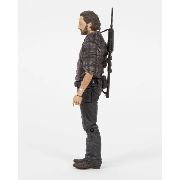 THE WALKING DEAD (TV): WOODBURY ASSAULT RICK GRIMES - figurine articulée 13 cm (série 7)