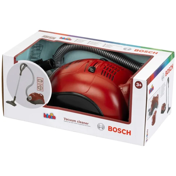 Theo Klein - Bosch - Vacuum Cleaner Red - Pretend Professions And Role Playing