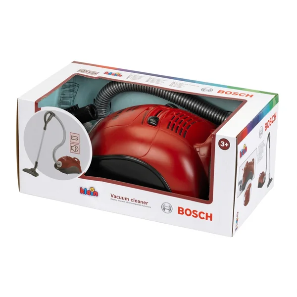 Theo Klein - Bosch - Vacuum Cleaner Red - Pretend Professions And Role Playing