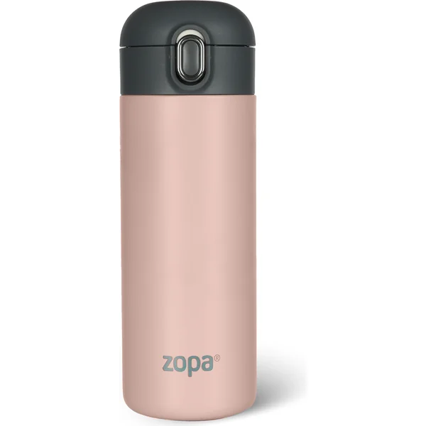Thermos pour liquides avec paille 400 ml, Candy pink