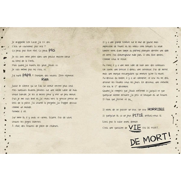 THRILLER DE L'AVENT - LE ROMAN MAUDIT