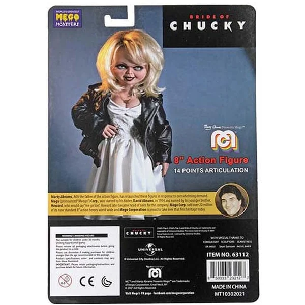Tiffany figurine La Fiancée de Chucky Mego 20 cm