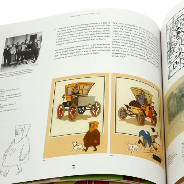 TINTIN: "HERGE" CHRONOLOGIE D'UNE OEUVRE TOME 6 - 1950 à 1957