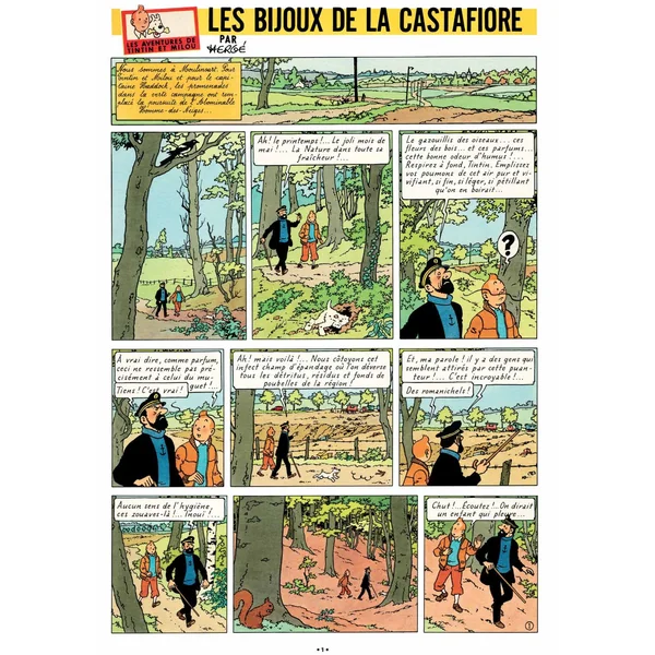 TINTIN Les bijoux de la castafiore - la version du journal Tintin Editions Moulinsart | Casterman 2023 (720012)