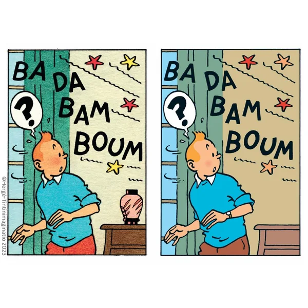 TINTIN Les bijoux de la castafiore - la version du journal Tintin Editions Moulinsart | Casterman 2023 (720012)