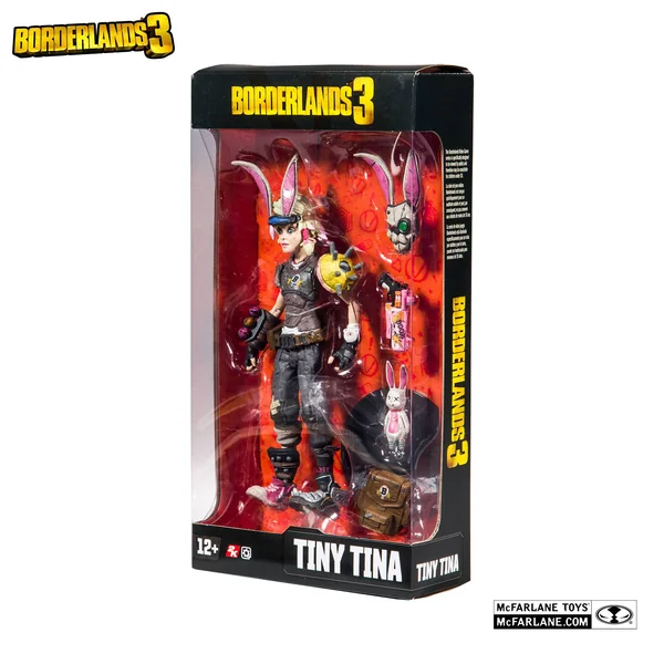 TINY TINA FIGURINE BORDERLANDS McFARLANE TOYS 18 CM