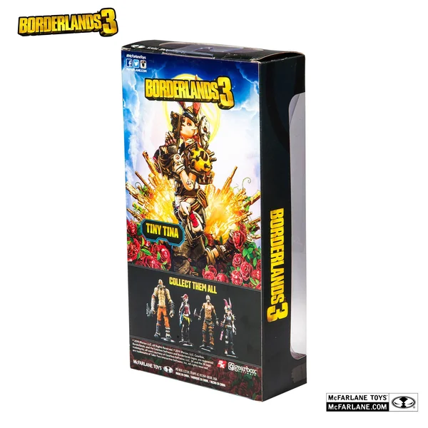 TINY TINA FIGURINE BORDERLANDS McFARLANE TOYS 18 CM