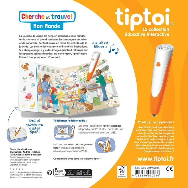 TIPTOI® - CHERCHE ET TROUVE MON MONDE