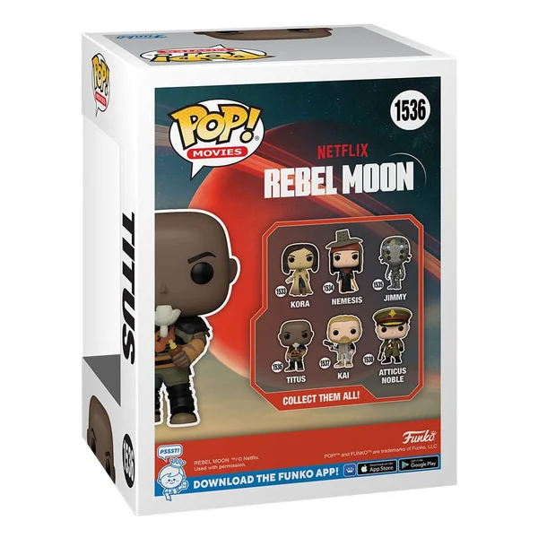 Titus figurine Rebel Moon POP Movies 1536 Funko