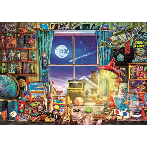 TO THE MOON PUZZLE 500 PIECES