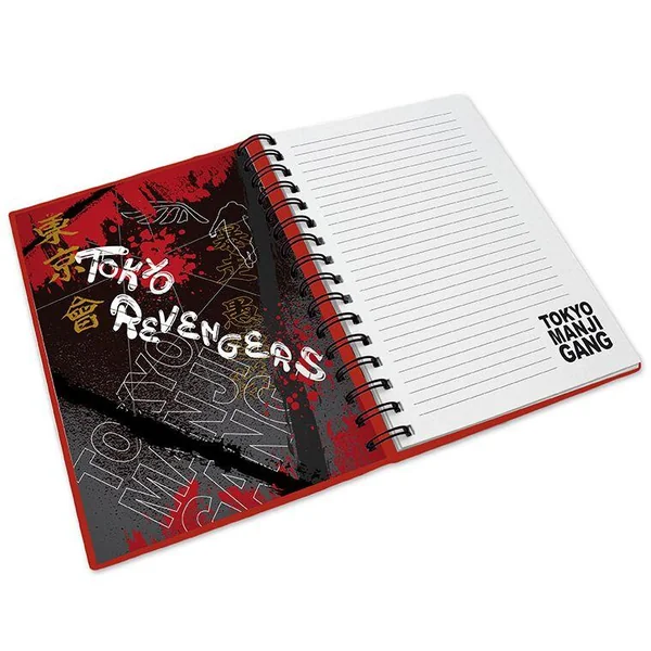 TOKYO REVENGERS - CAHIER A5 SPIRAL "REVENGERS" X4