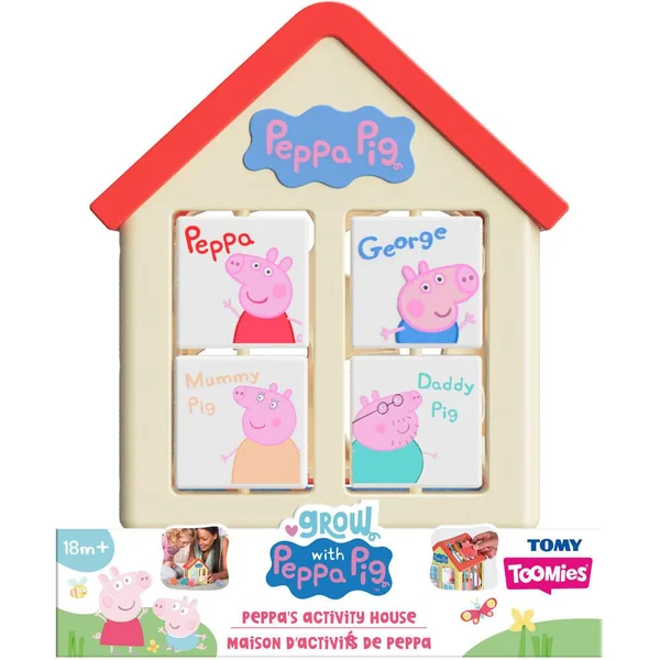 TOMY TOOMIES - PEPPA PIG - MAISON D’ACTIVITES DE PEPPA