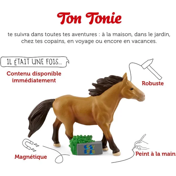 TONIES®- C'EST TOUJOURS PAS SORCIER- NOS AMIS LES ANIMAUX - CHEVAL