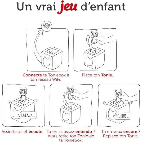 TONIES®- C'EST TOUJOURS PAS SORCIER- NOS AMIS LES ANIMAUX - CHEVAL