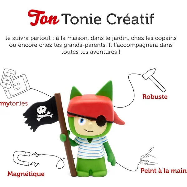 TONIES® CREATIF - FIGURINE PIRATE