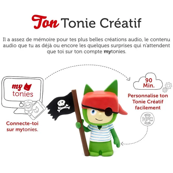 TONIES® CREATIF - FIGURINE PIRATE