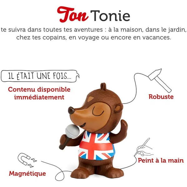 TONIES® - FIGURINE MES COMPTINES PREFEREES EN ANGLAIS