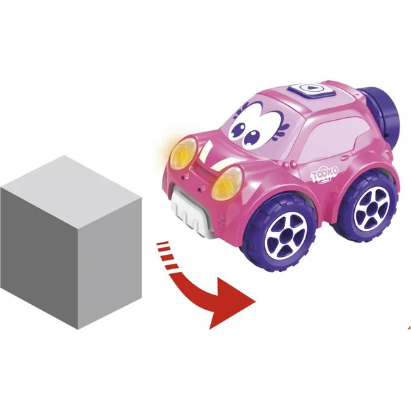TOOKO - VOITURE TELECOMMANDEE ROSE FONCTION SUIS MOI