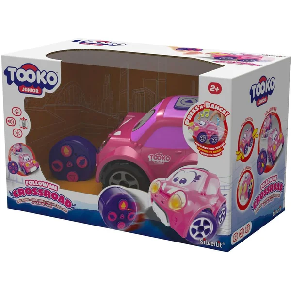 TOOKO - VOITURE TELECOMMANDEE ROSE FONCTION SUIS MOI