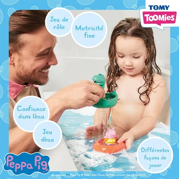 TOOMIES - BATEAU BOUÉE - GEORGE ET DINO - PEPPA PIG