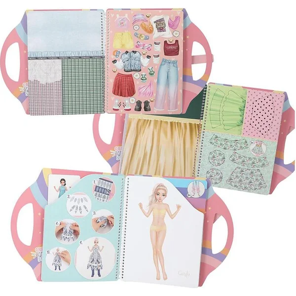 Top model Livre créatif de collages, Lexy & Candy