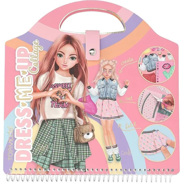 Top model Livre créatif de collages, Lexy & Candy