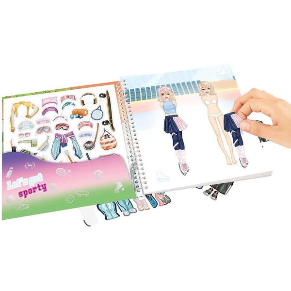 TOPMODEL DRESS ME UP STICKERBOOK SPORTS