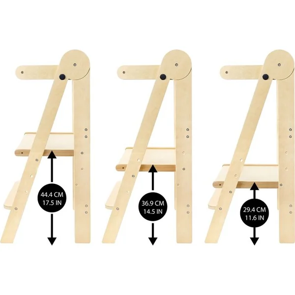 Tour d'apprentissage pliable - naturelle
