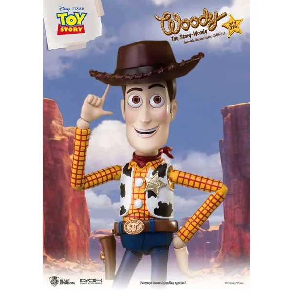TOY STORY: WOODY, DYNAMIC ACTION HEROES (DAH 016) - figurine articulée 1/9 18 cm