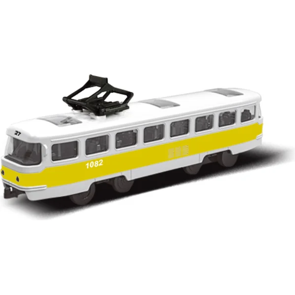 Tramway MHD jaune 16 cm