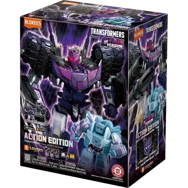 TRANSFORMERS BLOKEES ensemble de construction Action Edition 05 Idw Tarn