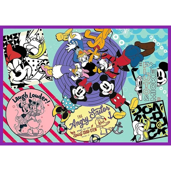 Trefl Disney puzzle 4 x 250 pièces Série d'aventures Mickey Mouse