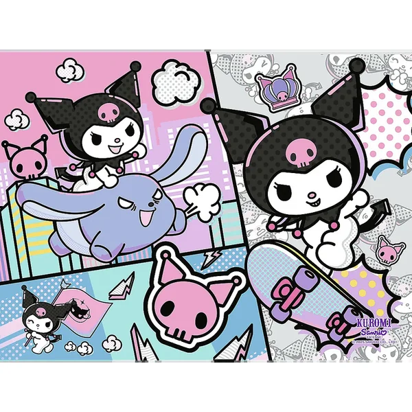 Trefl Puzzle 30 Amuse-toi avec Kuromi / Hello Kitty