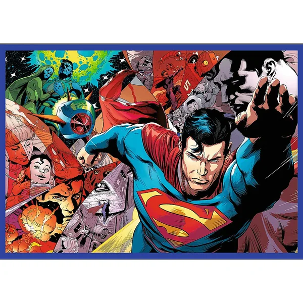 Trefl Puzzle 4x250 Le courage de Superman