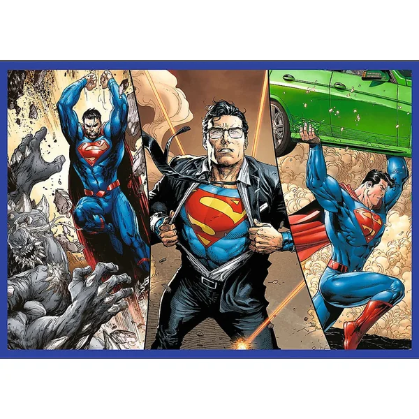 Trefl Puzzle 4x250 Le courage de Superman